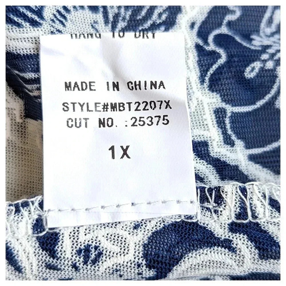 SIREN LILY NWT White Swim Coverup Size 1X - Picture 9 of 9